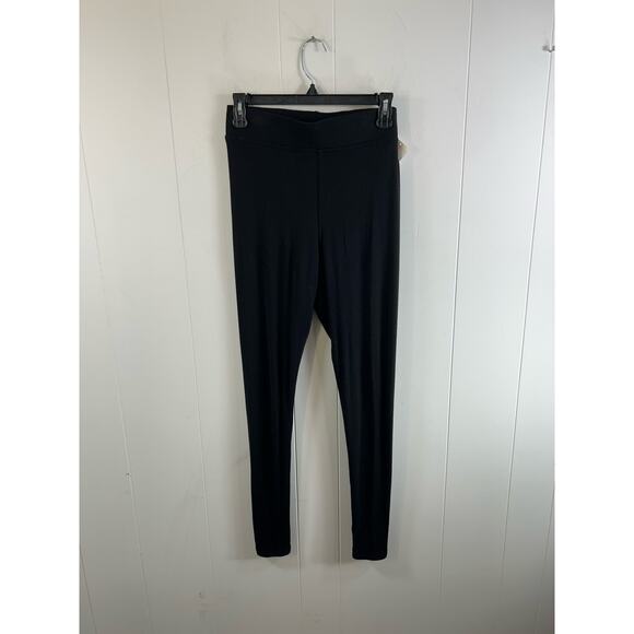 ATM Anthony Thomas Melillo Ribbed High Waist Leggings in Black Size M. NWOT - Picture 6 of 9
